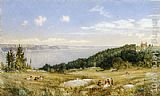 John William Hill Canvas Paintings - The Palisades